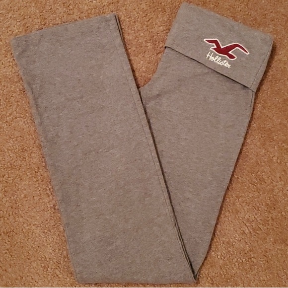 COPY - ISO!! grey hollister foldover yoga pants - Picture 4 of 4
